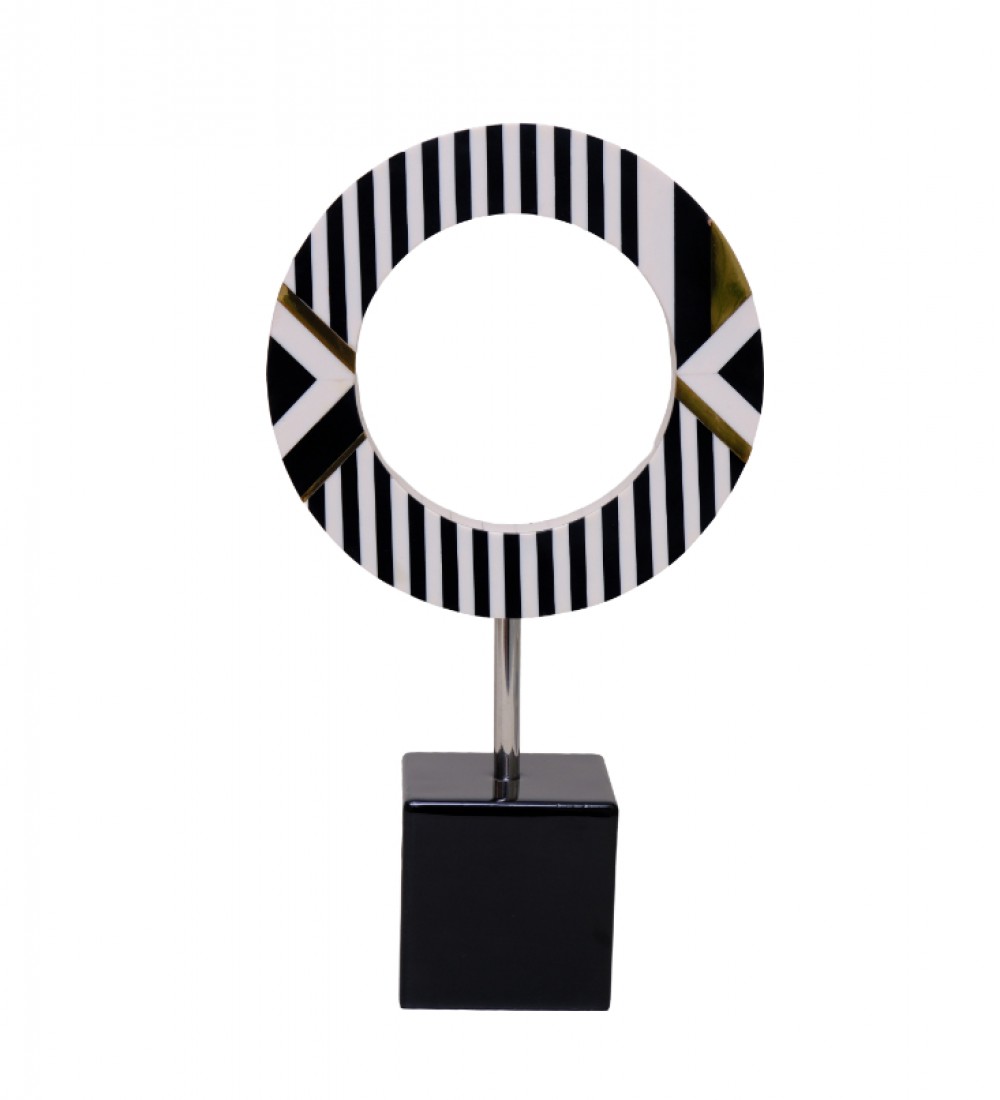 BLACK STRIPES KUCUK HALKA DEKOR 1HS-20982RS