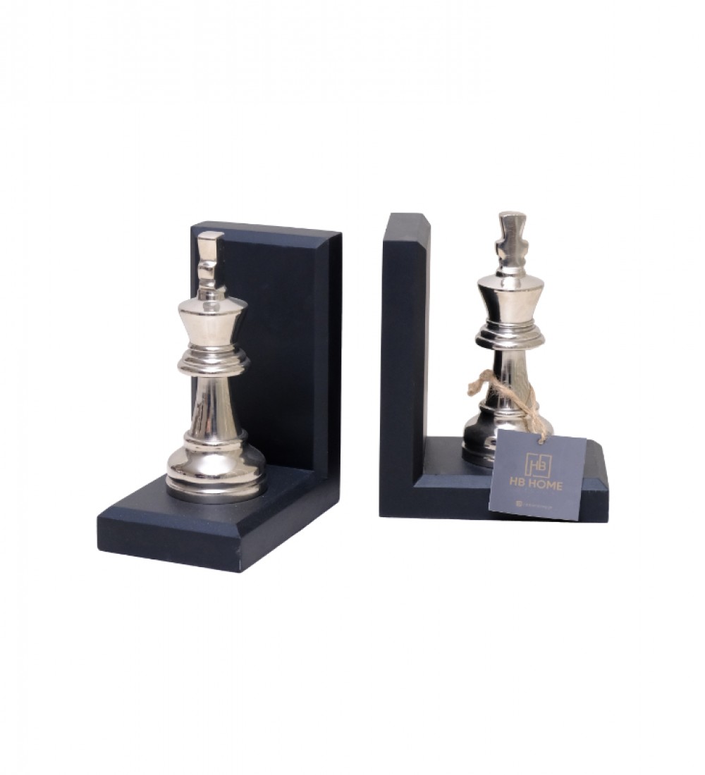 KİNG GÜMÜŞ BRONZ KİTAP TUTUCU SET 1KN-51801