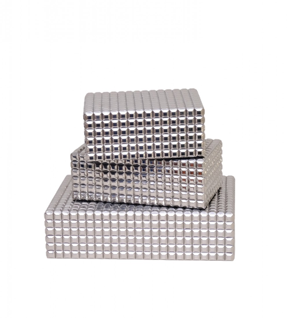 KEY DESIGN  BÜYÜK GÜMÜŞ KUTU 1HS-21641L
