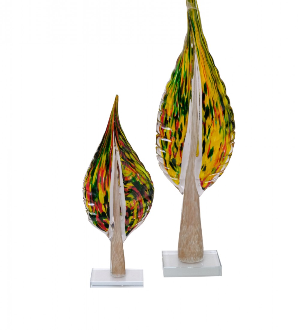  LEAF LARGE YELLOW DECOR 1LYF-230080