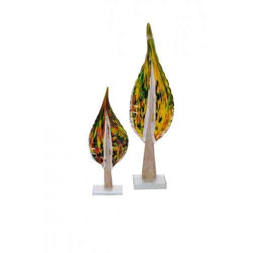  LEAF LARGE YELLOW DECOR 1LYF-230080