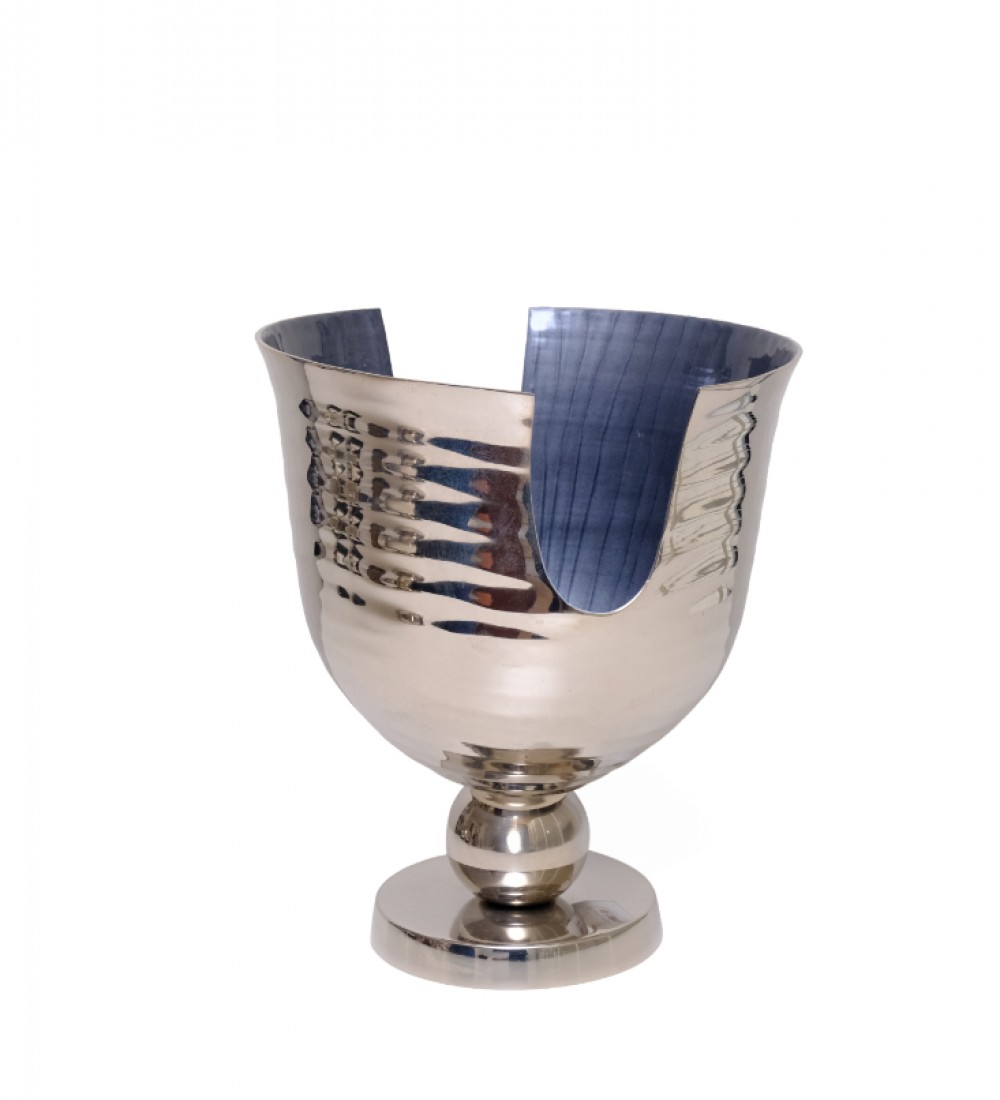 HB HOME CIARA GREY NCKEL MEDIUM FRUIT BOWL 1AG-076M