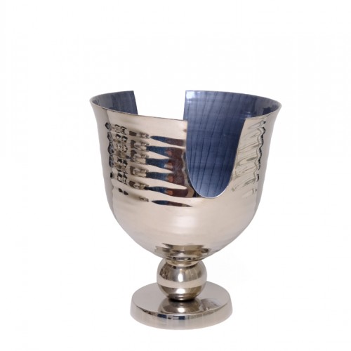 HB HOME CIARA GREY NCKEL MEDIUM FRUIT BOWL 1AG-076M