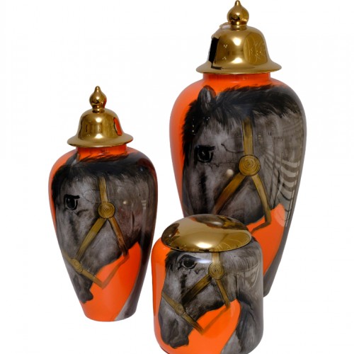 HB HOME AT DESENLİ TURUNCU RENK KAPAKLI KÜP KÜÇÜK 1HC-14261AT