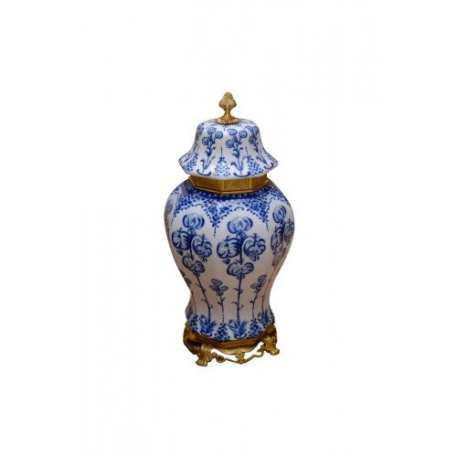HB HOME  JULIUS BLUE BLANC VAZO 1QD-CTL-021