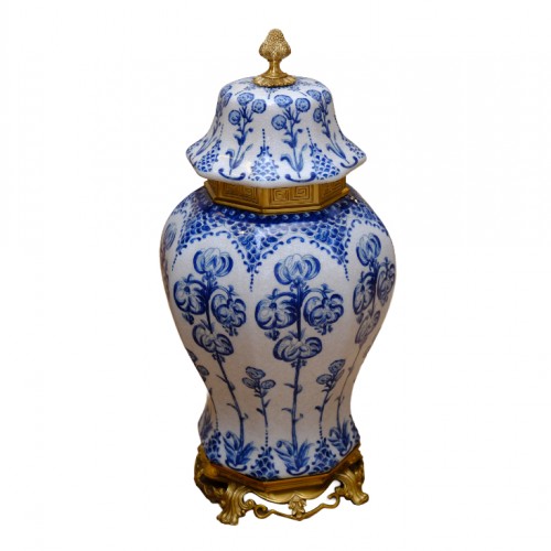 HB HOME  JULIUS BLUE BLANC VAZO 1QD-CTL-021