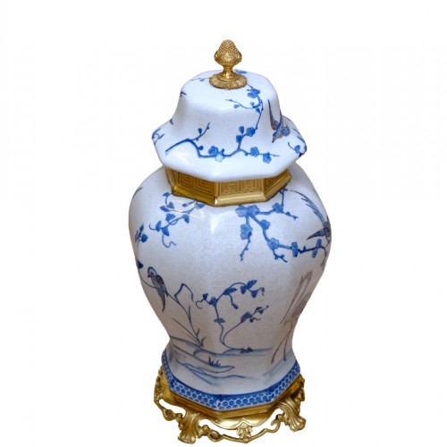 HB HOME LEYLEK DEKORATİF VAZO 1QD-CTL-013