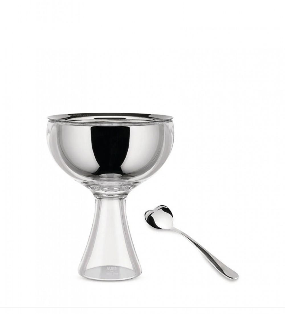 Alessi Big Love Dondurma Kasesi 250 ml Şeffaf