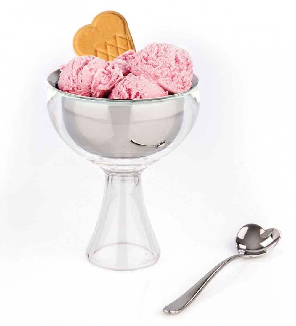 Alessi Big Love Dondurma Kasesi 250 ml Şeffaf