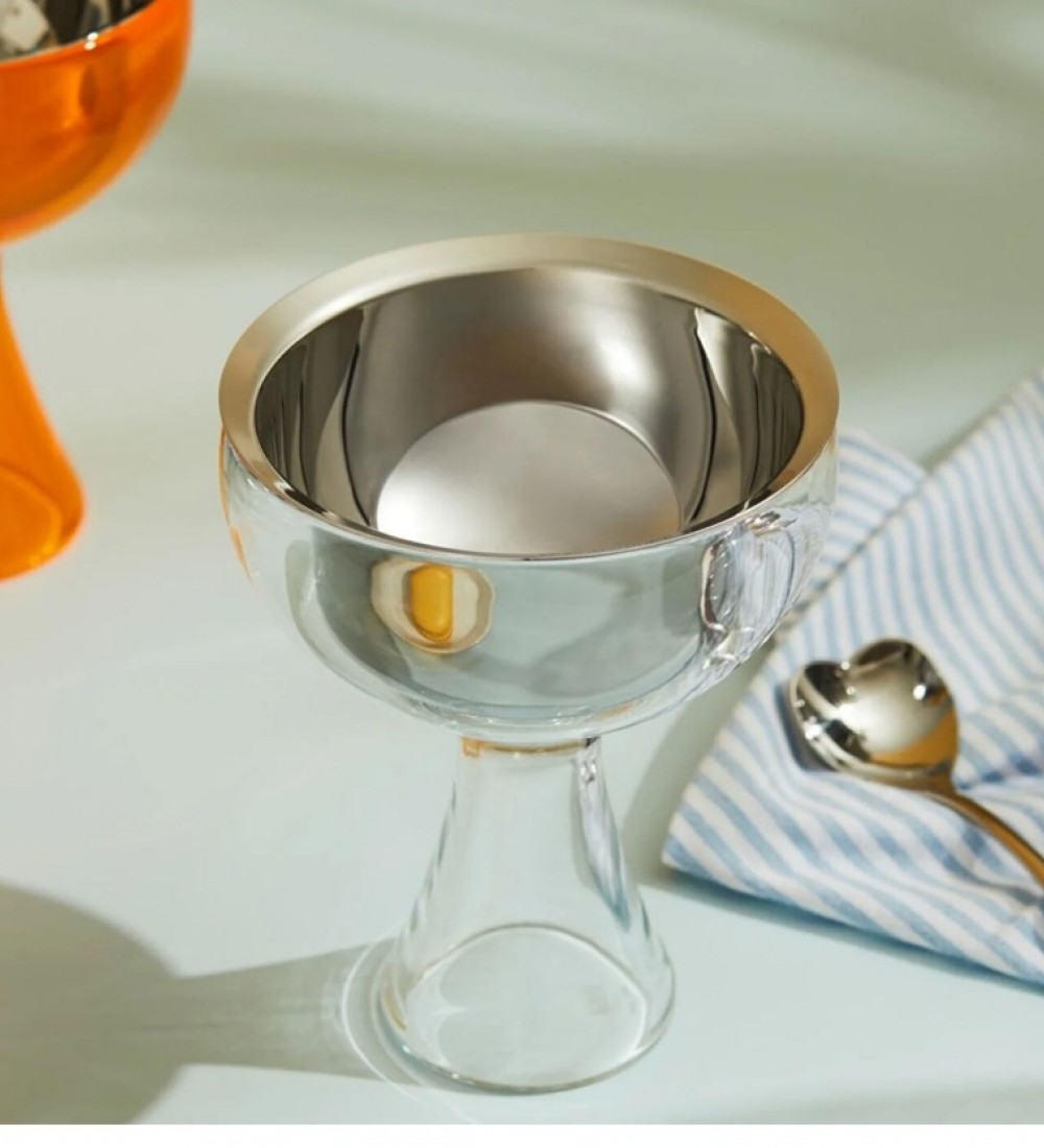 Alessi Big Love Dondurma Kasesi 250 ml Şeffaf