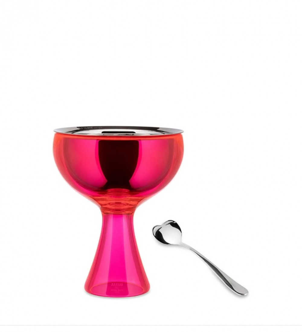 Alessi Big Love Dondurma Kasesi 250 ml Pembe