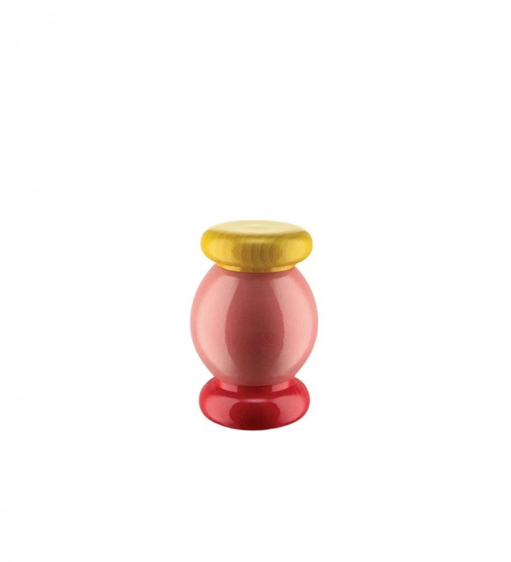 Alessi Values Tuz ve Karabiber Öğütücü 7 cm x 7 cm x 11 cm Pembe