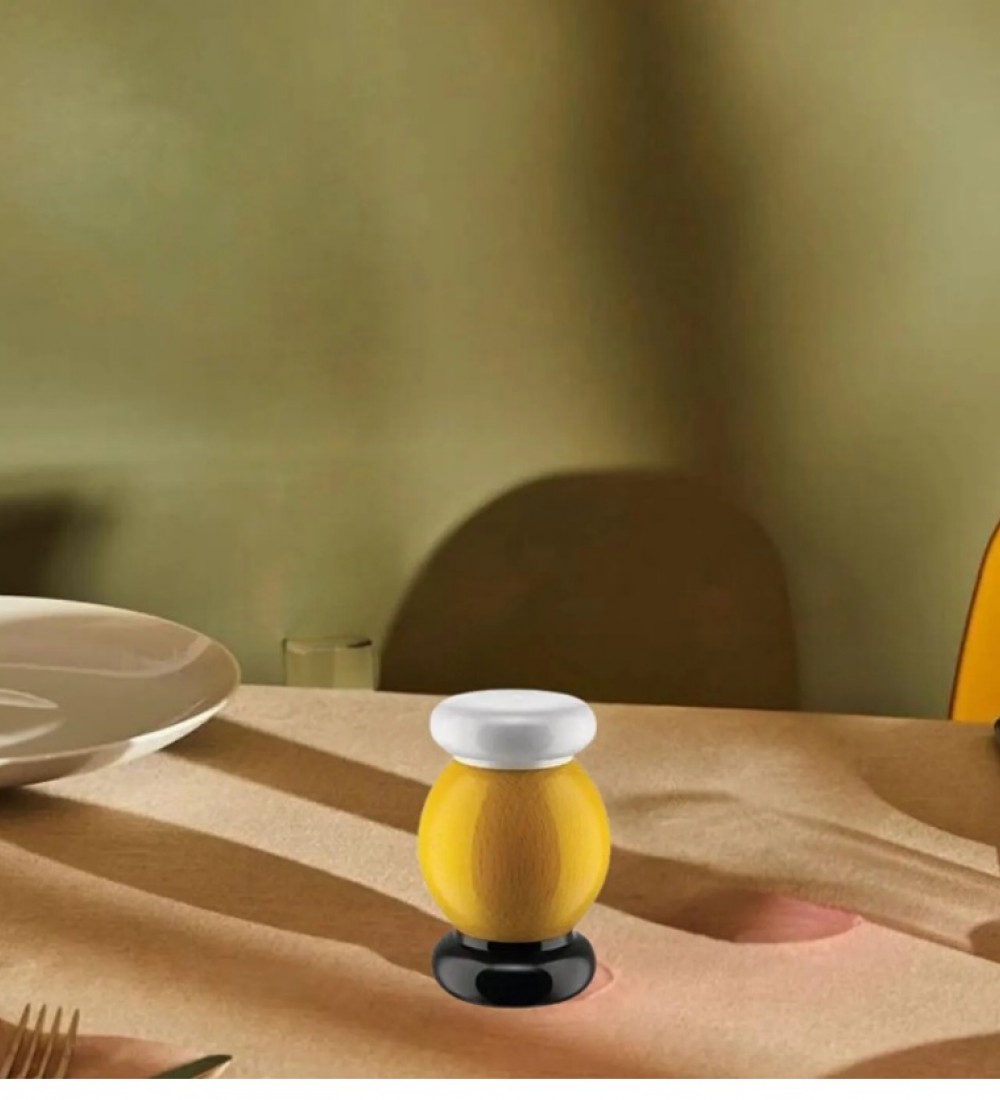 Alessi Values Tuz ve Karabiber Öğütücü Sarı 0003