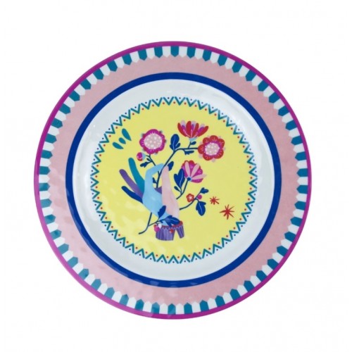 Baci Milano Mamma Mia 6'lı El Desenli Yemek Tabağı Seti 28 cm