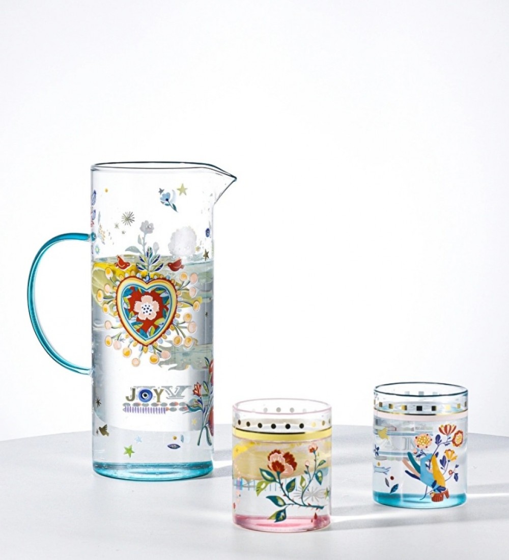 Baci Milano Mamma Mia 6'lı Bardak Seti Cam 370 ML