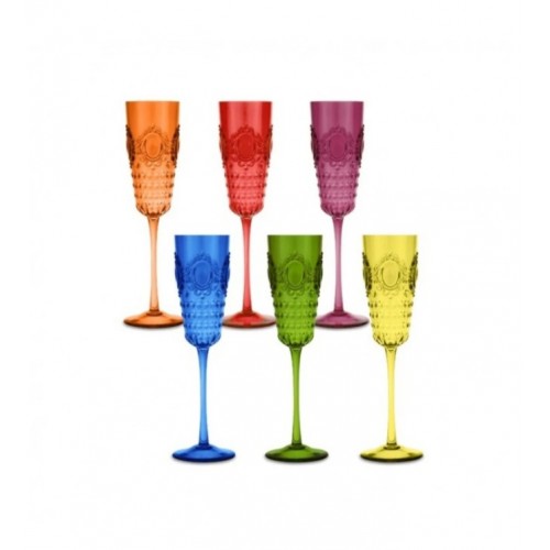 BACI MILANO ROCK BAROQUE 6LI FLÜT KADEH 