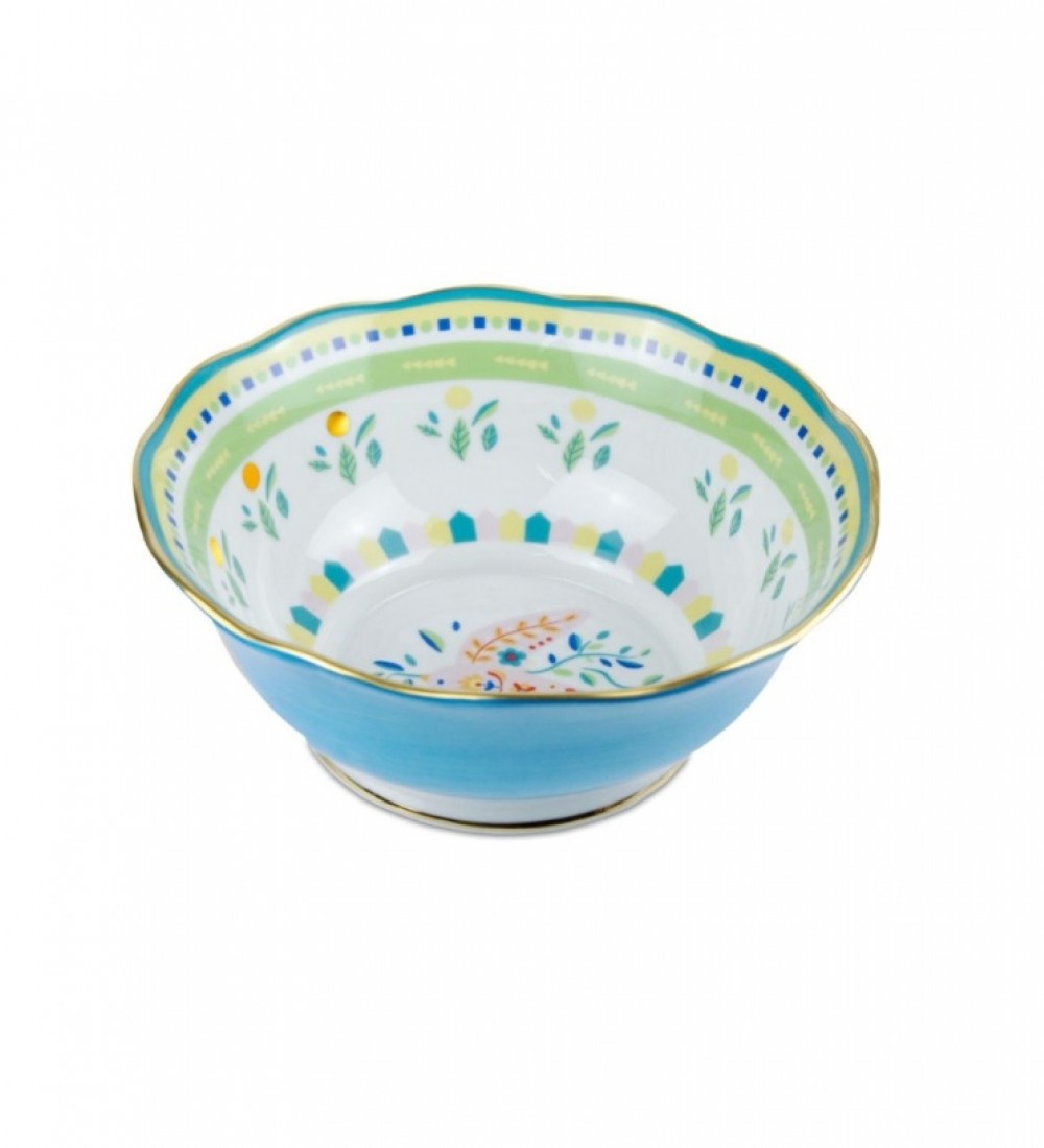 Baci Milano Mamma Mia Mavi Desenli Kase 26 cm x 11 cm