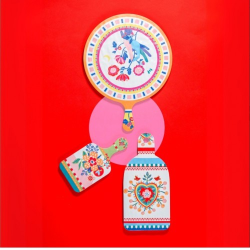 Baci Milano Mamma Mia El Desenli Kesme Tahtası 31,5 cm x 41,8 cm