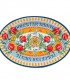 Baci Milano Dolce Far Niente Melamin Oval Servis / Tepsi 35 x 55 cm