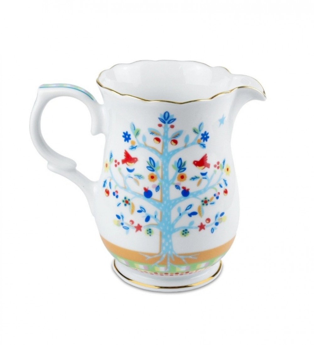 Baci Milano Mamma Mia Ağaç Desenli Sütlük 22 cm x 12,5 cm x 19 cm
