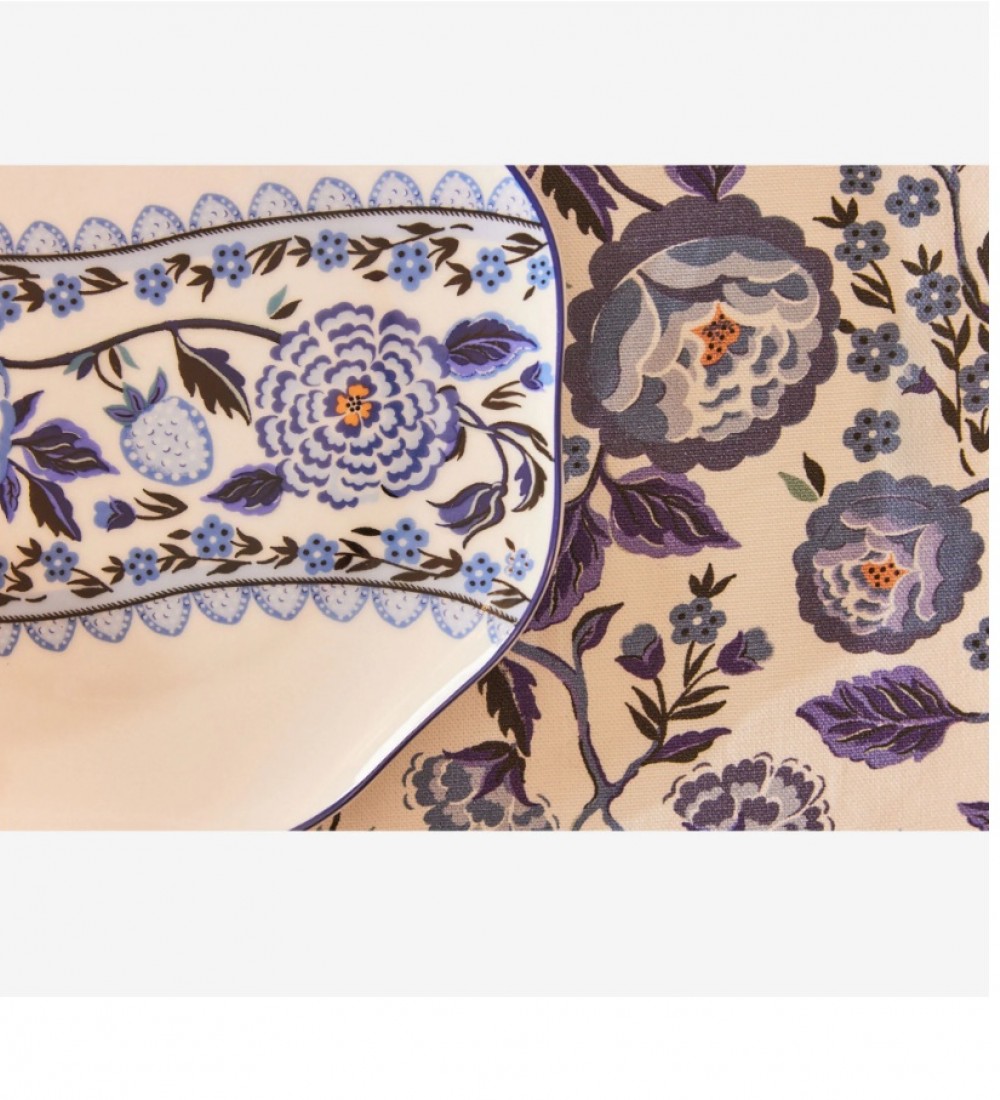 Cath Kidston Mavi Porselen Kahvaltı Tabağı 21 Cm CKSGSIDEPLATE