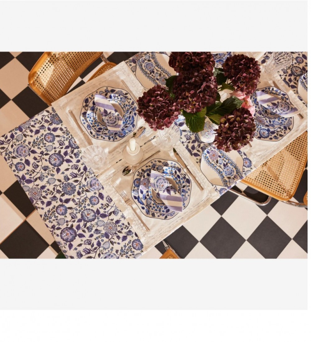 Cath Kidston Mavi Porselen Kahvaltı Tabağı 21 Cm CKSGSIDEPLATE