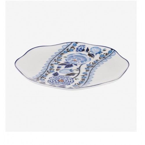 Cath Kidston Mavi Porselen Kahvaltı Tabağı 21 Cm CKSGSIDEPLATE