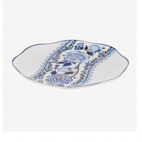 Cath Kidston Mavi Porselen Kahvaltı Tabağı 21 Cm CKSGSIDEPLATE