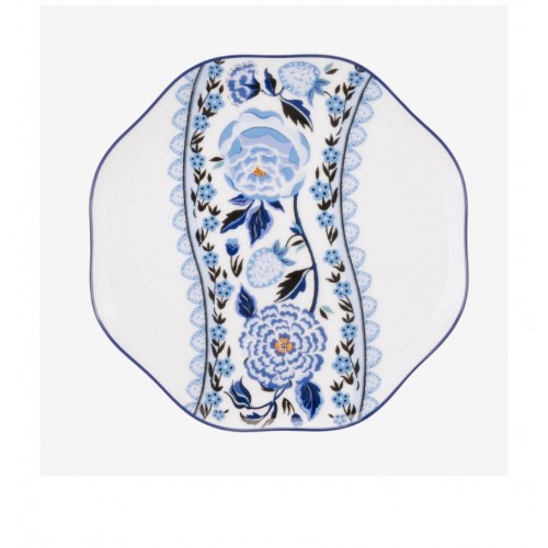 Cath Kidston Mavi Porselen Kahvaltı Tabağı 21 Cm CKSGSIDEPLATE