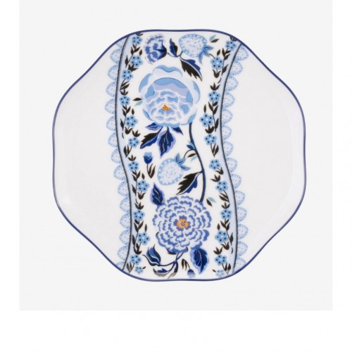 Cath Kidston Mavi Porselen Kahvaltı Tabağı 21 Cm CKSGSIDEPLATE