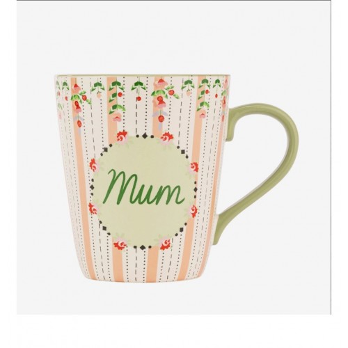 Cath Kidston Yeşil Porselen Kupa Seti 260 Ml- 375 Ml CKSPSTANMUG2