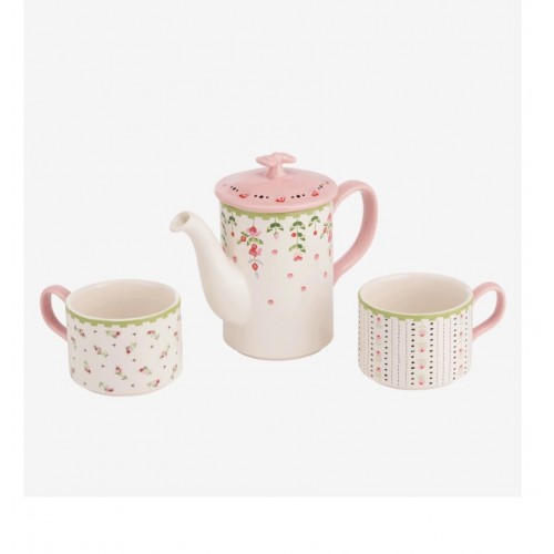 Cath Kidston Pembe Porselen Çay Fincan Seti 400 Ml CKSPTEAFORTWO