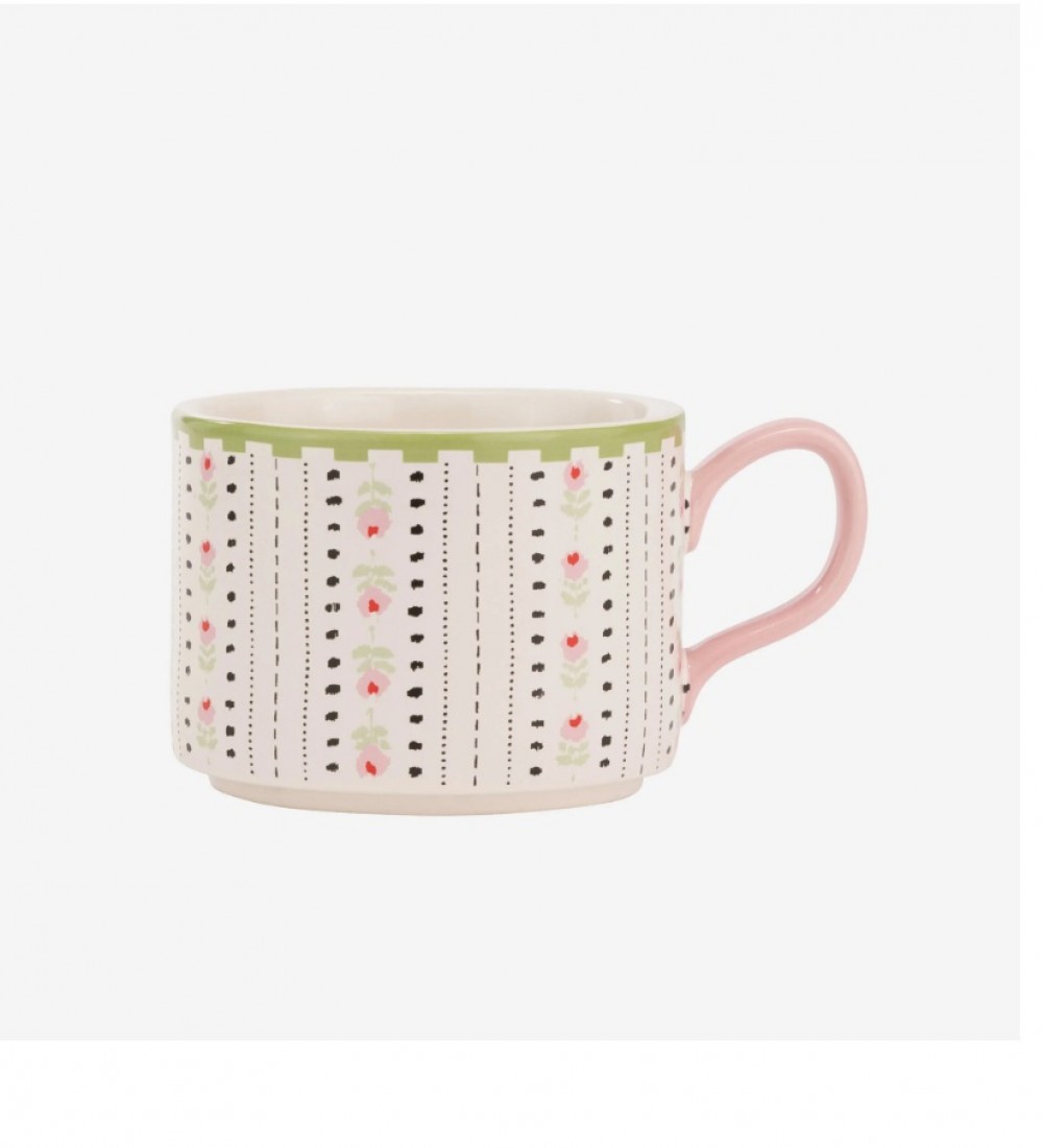 Cath Kidston Pembe Porselen Çay Fincan Seti 400 Ml CKSPTEAFORTWO