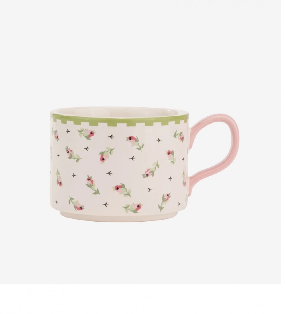 Cath Kidston Pembe Porselen Çay Fincan Seti 400 Ml CKSPTEAFORTWO