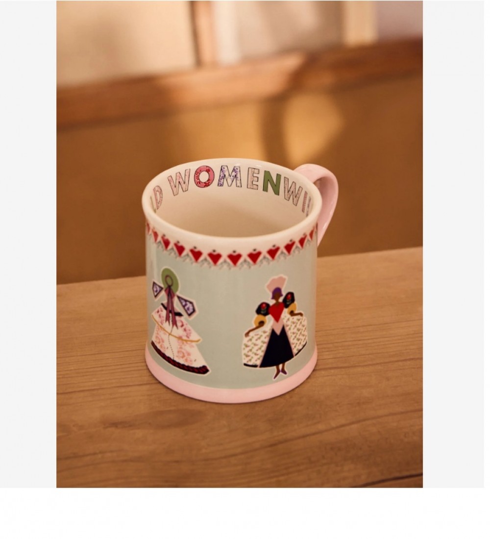 Cath Kidston Mavi Porselen Kupa 275 Ml CKWWMOLMUG