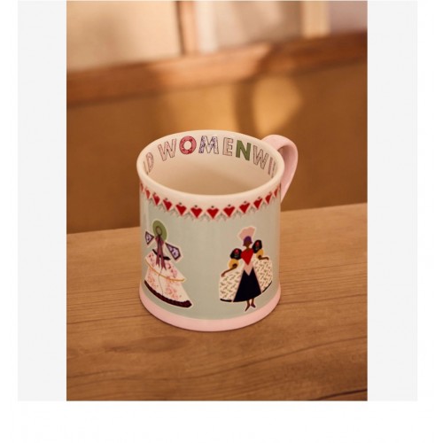 Cath Kidston Mavi Porselen Kupa 275 Ml CKWWMOLMUG