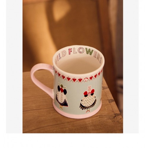 Cath Kidston Mavi Porselen Kupa 275 Ml CKWWMOLMUG