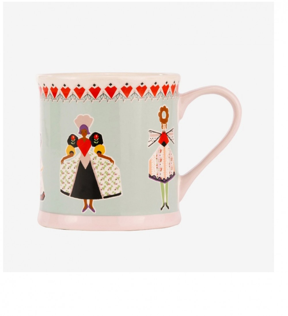 Cath Kidston Mavi Porselen Kupa 275 Ml CKWWMOLMUG