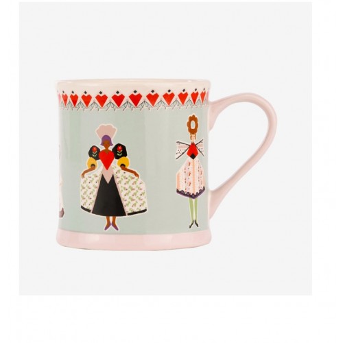 Cath Kidston Mavi Porselen Kupa 275 Ml CKWWMOLMUG