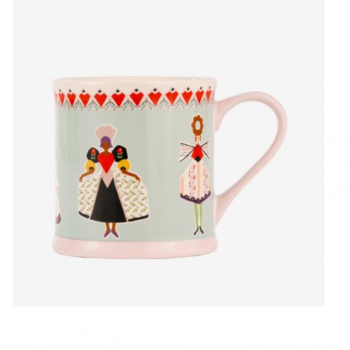 Cath Kidston Mavi Porselen Kupa 275 Ml CKWWMOLMUG