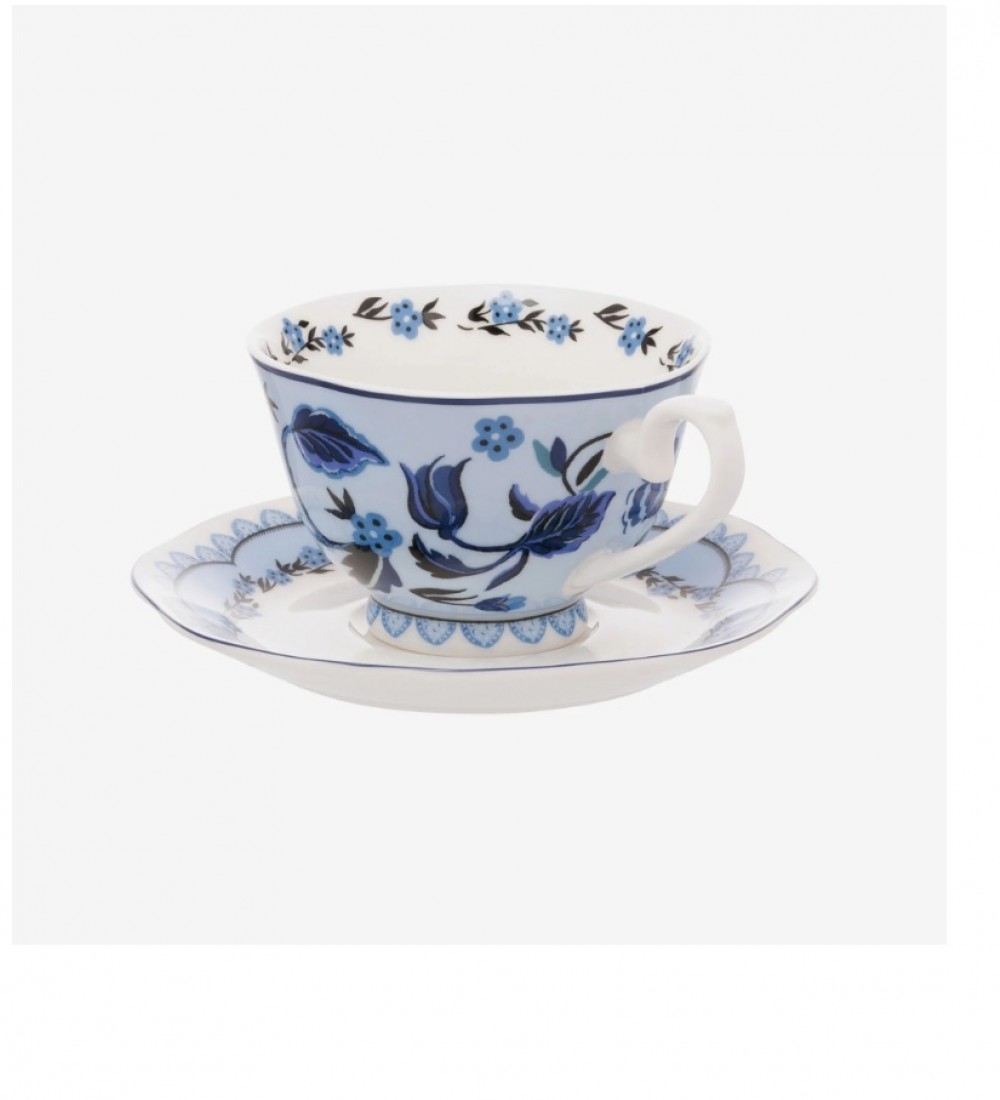 Cath Kidston Mavi Porselen Çay Fincanı 150 Ml CKSGFCTCUP