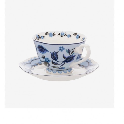 Cath Kidston Mavi Porselen Çay Fincanı 150 Ml CKSGFCTCUP