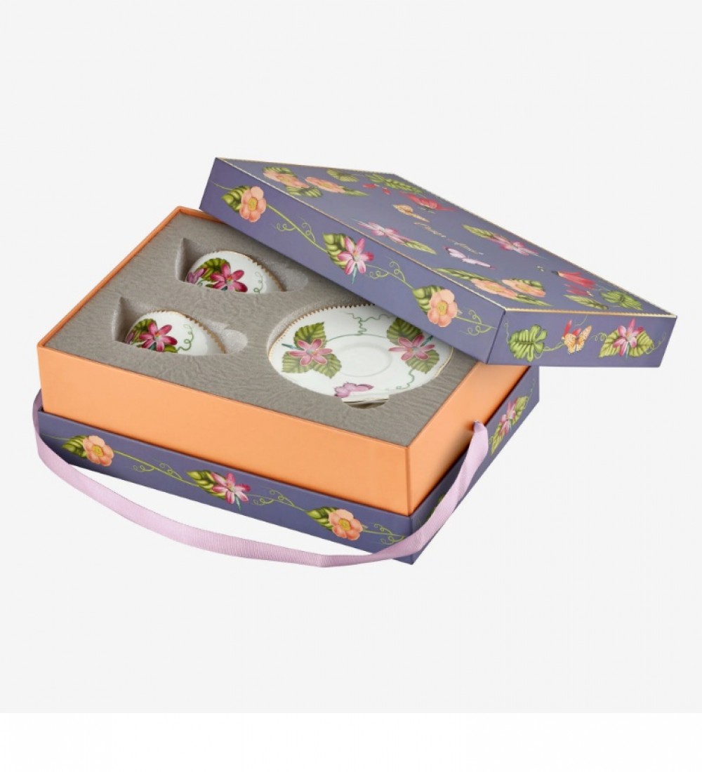 Pembe Porselen Kahve Fincan Seti 80 Ml Collection by Chiara Alessi