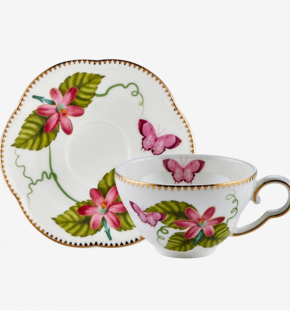 Pembe Porselen Kahve Fincan Seti 80 Ml Collection by Chiara Alessi
