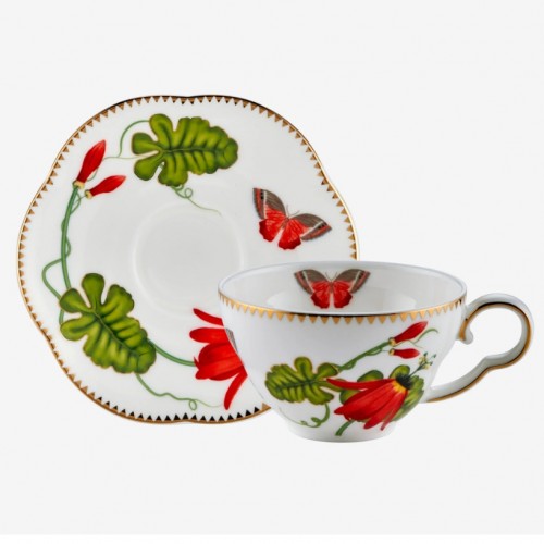 Kırmızı Porselen Kahve Fincan Seti 80 Ml Collection by Chiara Alessi