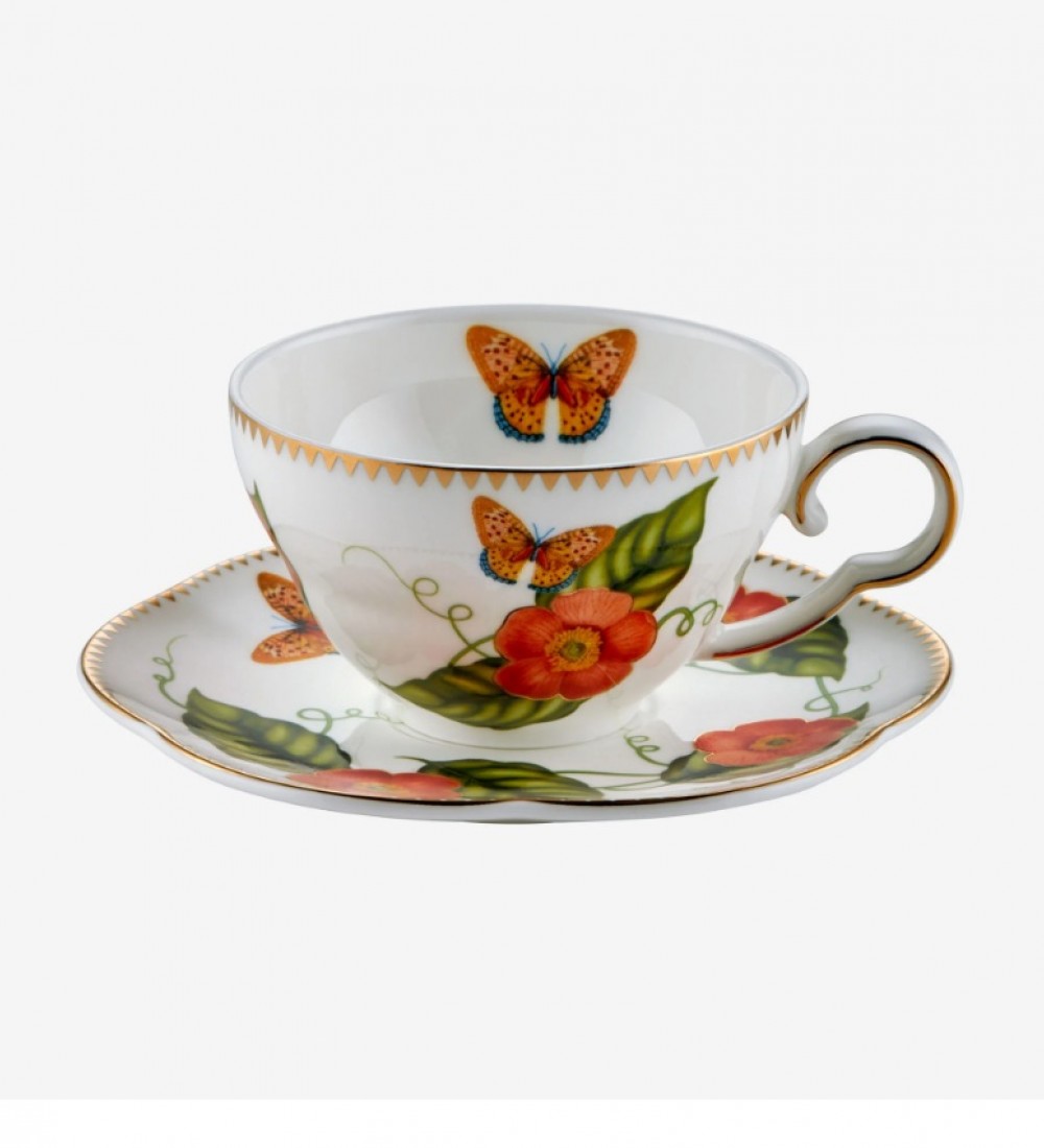 Turuncu Porselen Kahve Fincan Seti 80 Ml Collection by Chiara Alessi