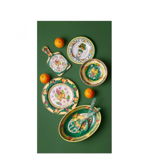 Chiara Alessi Sarı Melamin Kahvaltı Tabağı 21,5 Cm CAMCD1079GR2