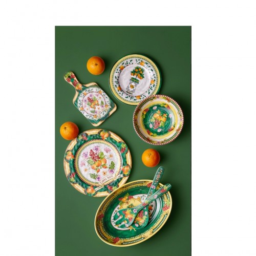 Chiara Alessi Sarı Melamin Kahvaltı Tabağı 21,5 Cm CAMCD1079GR2