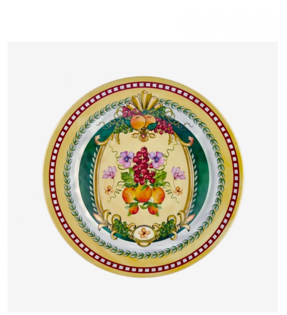 Chiara Alessi Sarı Melamin Kahvaltı Tabağı 21,5 Cm CAMCD1079GR2