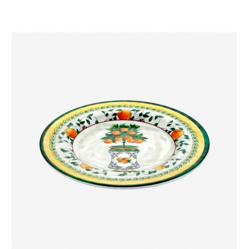 Chiara Alessi Yeşil Melamin Kahvaltı Tabağı 21,5 Cm CAMCD1079GR3